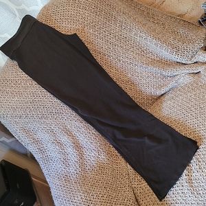 Pink flare yoga pant